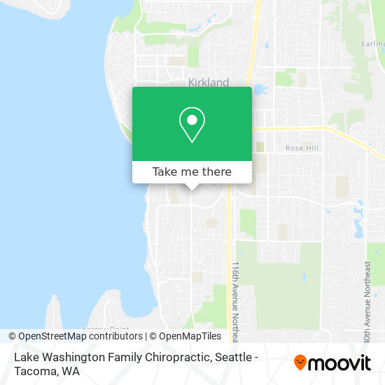 Mapa de Lake Washington Family Chiropractic