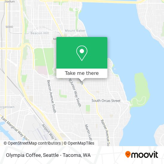 Olympia Coffee map