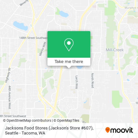 Jacksons Food Stores (Jackson's Store #607) map