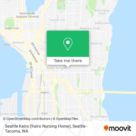 Seattle Keiro (Keiro Nursing Home) map