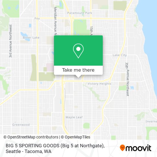 BIG 5 SPORTING GOODS (Big 5 at Northgate) map