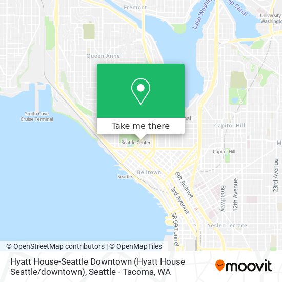 Hyatt House-Seattle Downtown map