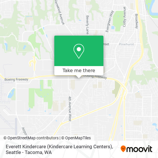 Mapa de Everett Kindercare (Kindercare Learning Centers)