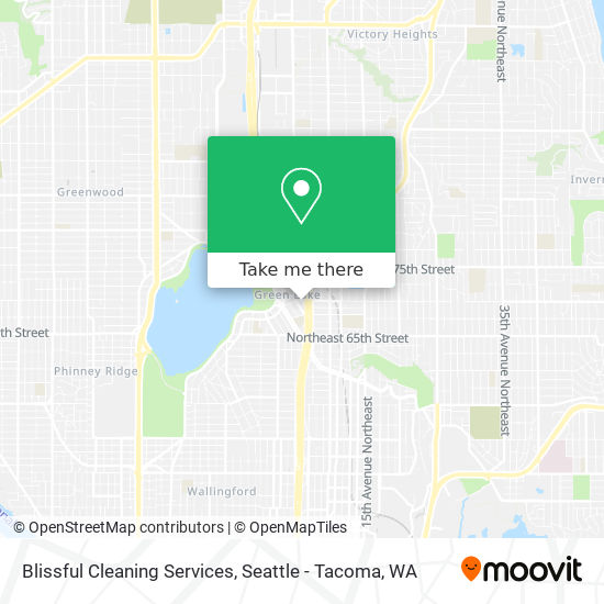 Mapa de Blissful Cleaning Services