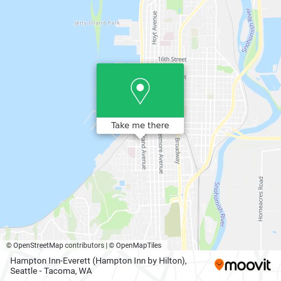 Hampton Inn-Everett (Hampton Inn by Hilton) map