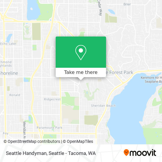 Mapa de Seattle Handyman