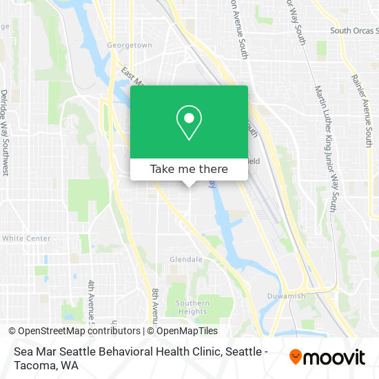 Sea Mar Seattle Behavioral Health Clinic map