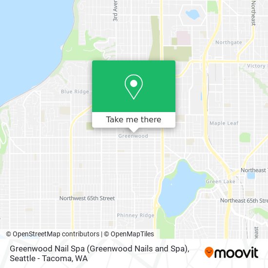 Mapa de Greenwood Nail Spa (Greenwood Nails and Spa)
