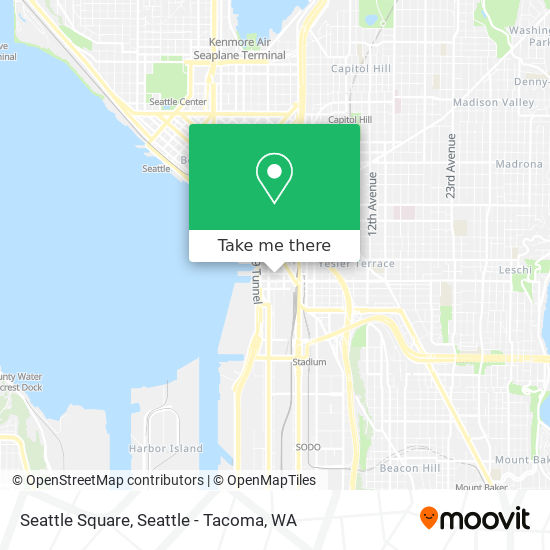 Seattle Square map
