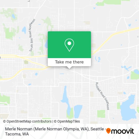 Mapa de Merle Norman (Merle Norman Olympia, WA)