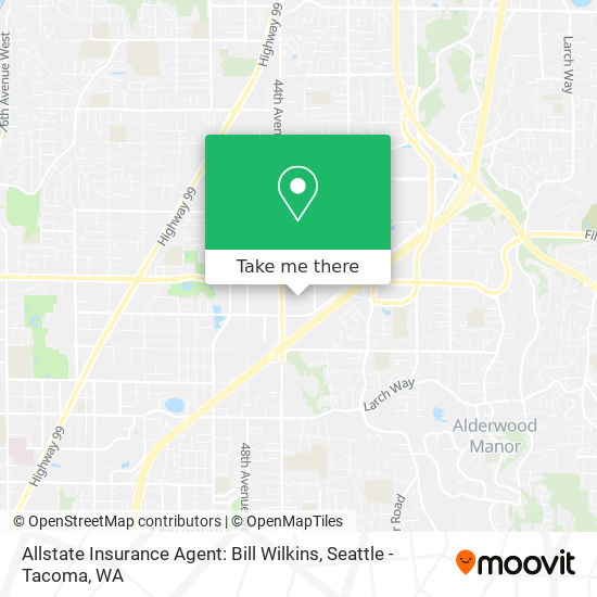 Mapa de Allstate Insurance Agent: Bill Wilkins