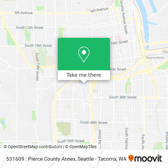 Mapa de 531609 : Pierce County Annex