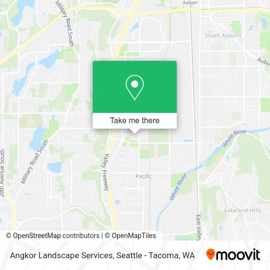 Mapa de Angkor Landscape Services