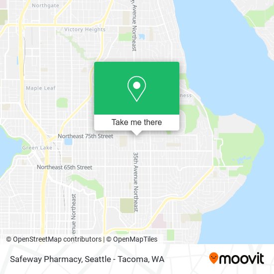 Safeway Pharmacy map