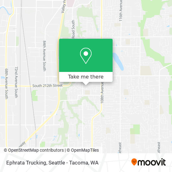 Mapa de Ephrata Trucking