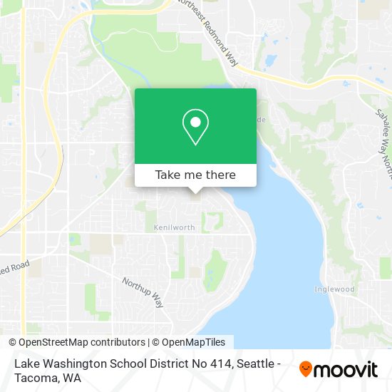 Mapa de Lake Washington School District No 414