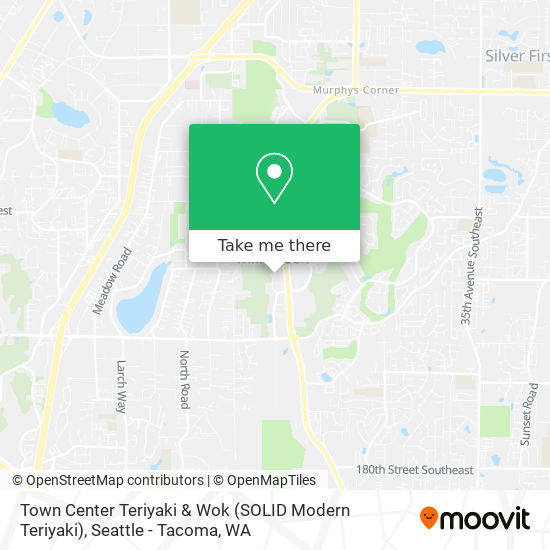 Town Center Teriyaki & Wok (SOLID Modern Teriyaki) map