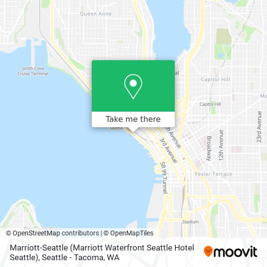 Marriott-Seattle (Marriott Waterfront Seattle Hotel Seattle) map