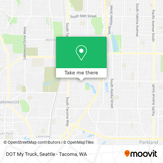 DOT My Truck map