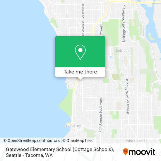 Gatewood Elementary School (Cottage Schools) map