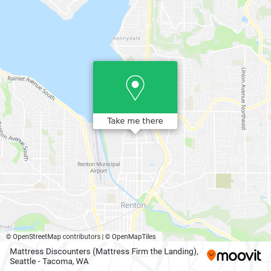 Mapa de Mattress Discounters (Mattress Firm the Landing)