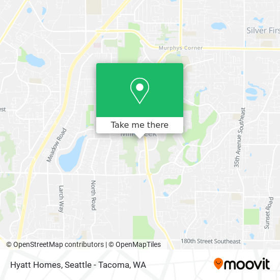 Hyatt Homes map