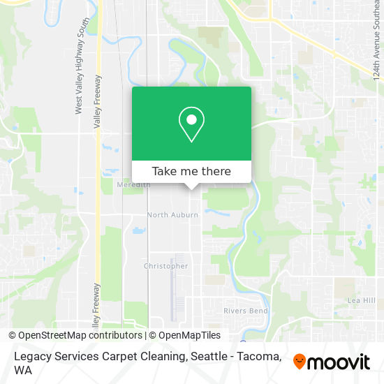 Legacy Services Carpet Cleaning map