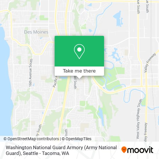 Mapa de Washington National Guard Armory (Army National Guard)