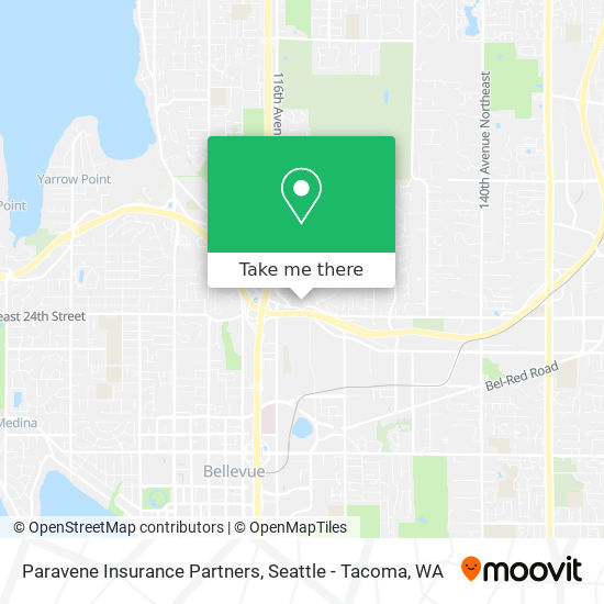 Paravene Insurance Partners map