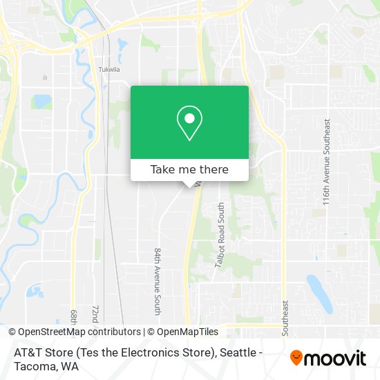 Mapa de AT&T Store (Tes the Electronics Store)