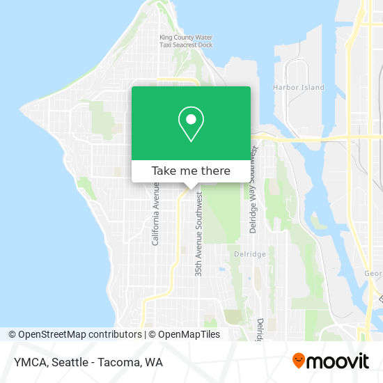 YMCA map