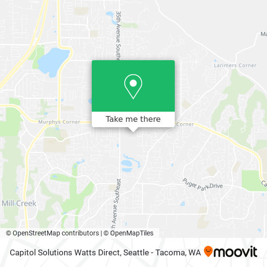 Capitol Solutions Watts Direct map