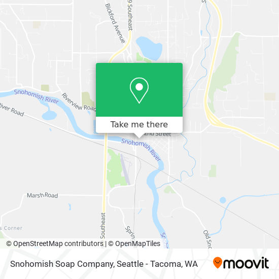 Mapa de Snohomish Soap Company