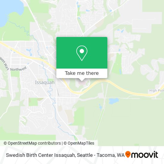 Mapa de Swedish Birth Center Issaquah