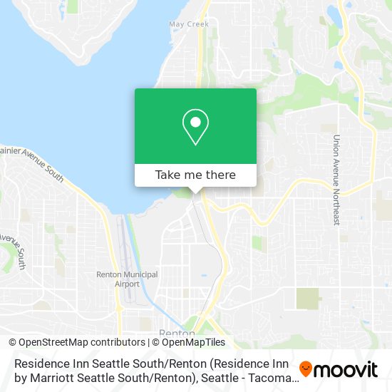 Residence Inn Seattle South / Renton (Residence Inn by Marriott Seattle South / Renton) map