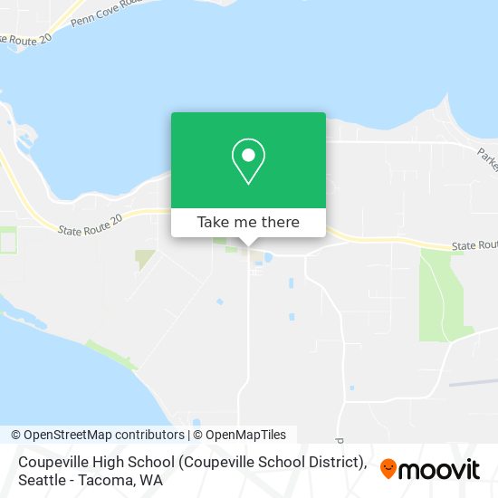 Mapa de Coupeville High School (Coupeville School District)