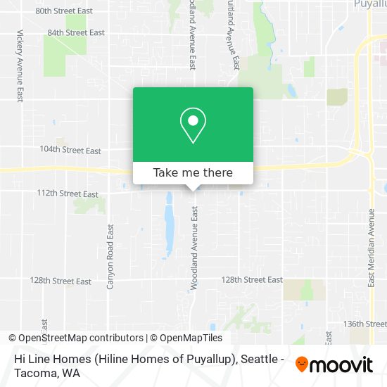 Mapa de Hi Line Homes (Hiline Homes of Puyallup)