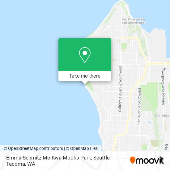 Mapa de Emma Schmitz Me-Kwa Mooks Park