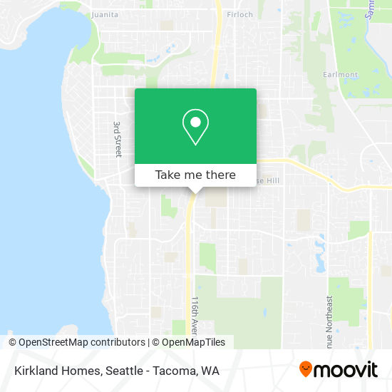 Mapa de Kirkland Homes