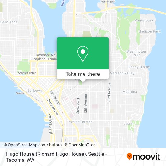 Hugo House (Richard Hugo House) map