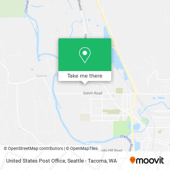 Mapa de United States Post Office