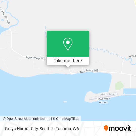 Grays Harbor City map