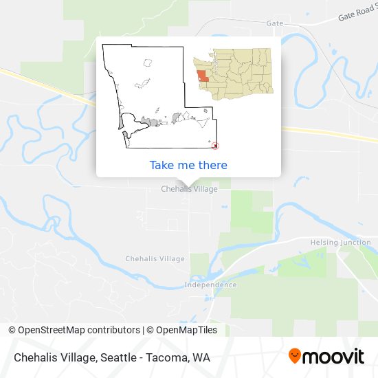 Chehalis Village map