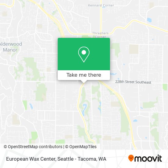 European Wax Center map