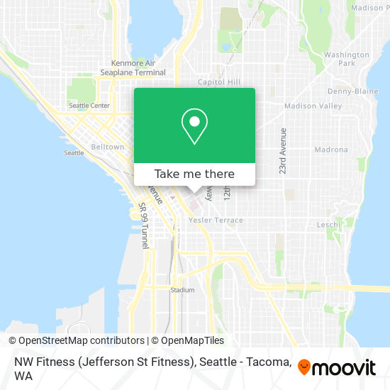 NW Fitness (Jefferson St Fitness) map