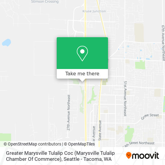 Mapa de Greater Marysville Tulalip Coc (Marysville Tulalip Chamber Of Commerce)