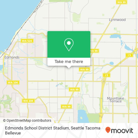 Edmonds School District Stadium map