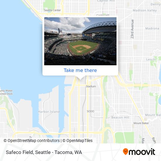 Safeco Field map