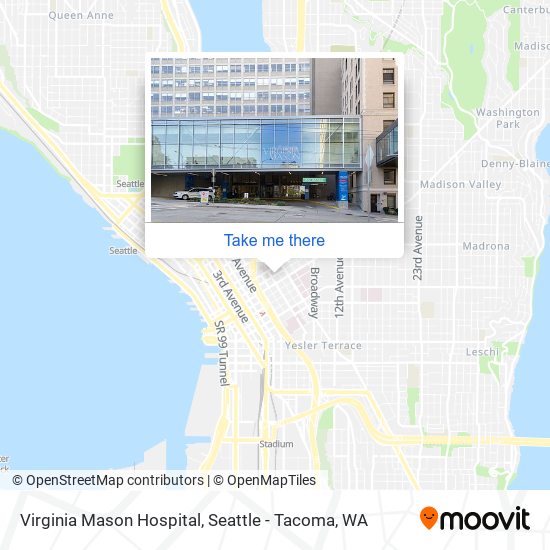 Virginia Mason Hospital map