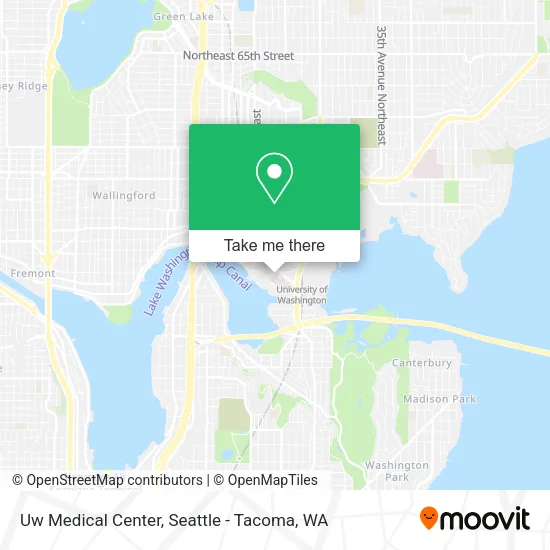 Uw Medical Center map